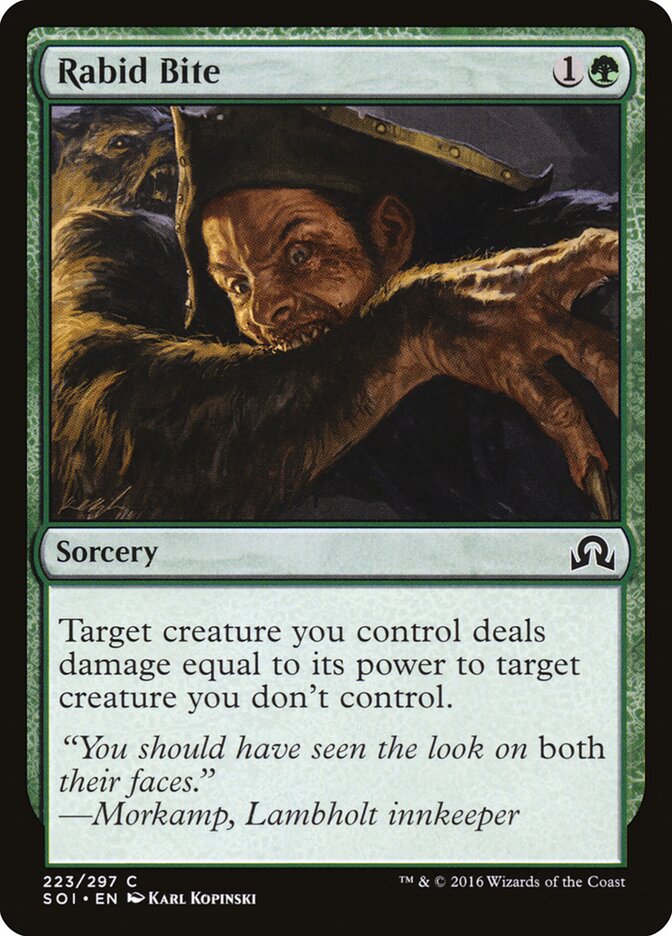 Mordida Rábica / Rabid Bite - Magic: The Gathering - MoxLand