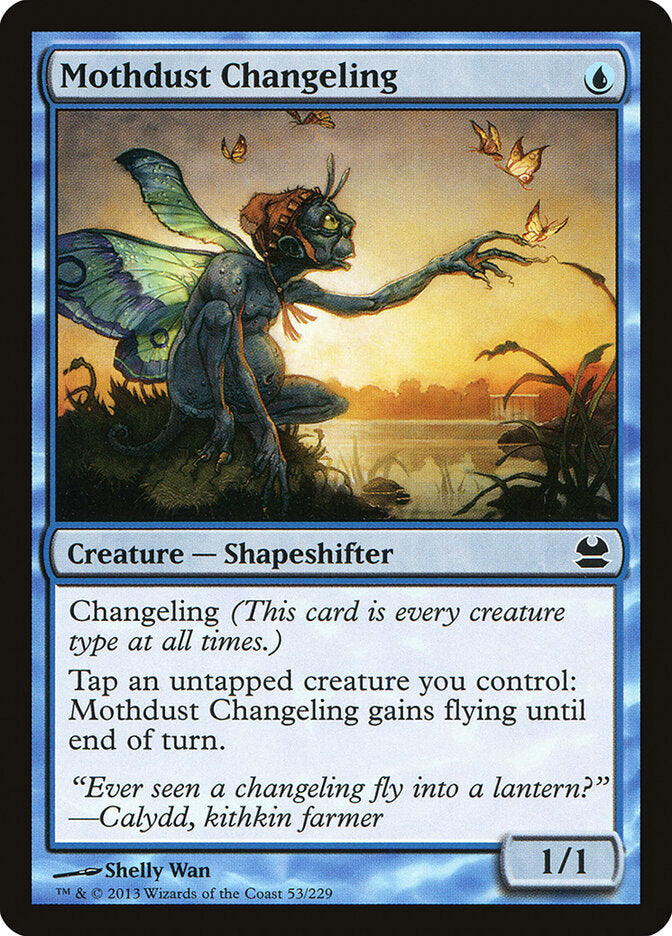 Morfolóide Mariposa / Mothdust Changeling - Magic: The Gathering - MoxLand