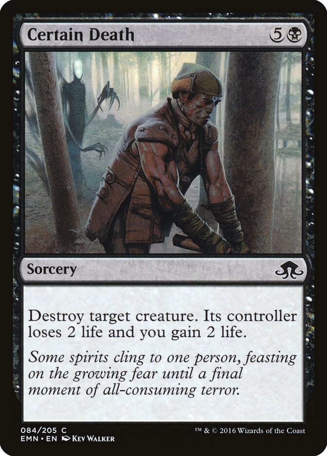 Morte Certa / Certain Death - Magic: The Gathering - MoxLand