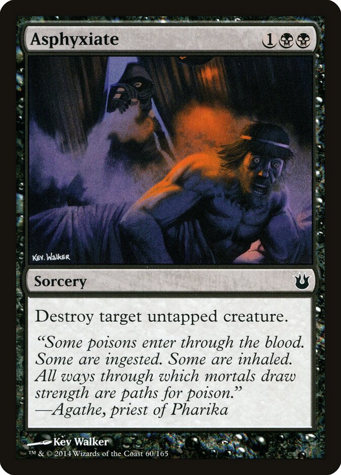 Morte por Asfixia / Asphyxiate - Magic: The Gathering - MoxLand