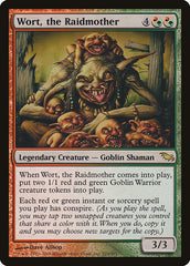 Mosto, a Mãe-de-Ataque / Wort, the Raidmother - Magic: The Gathering - MoxLand
