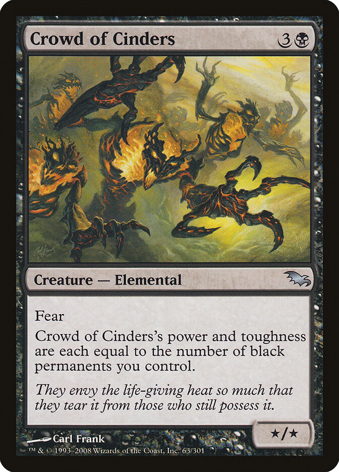 Multidão de Cinzeríneos / Crowd of Cinders - Magic: The Gathering - MoxLand
