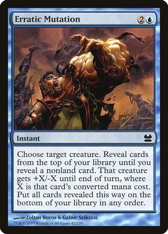 Mutação Errática / Erratic Mutation - Magic: The Gathering - MoxLand