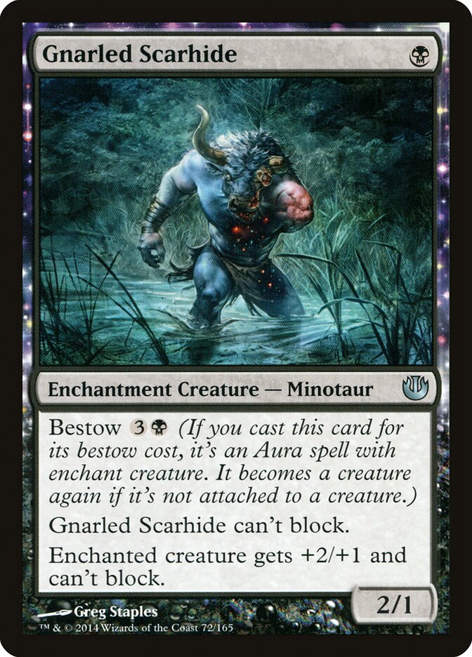 Mutilado das Cicatrizes / Gnarled Scarhide - Magic: The Gathering - MoxLand