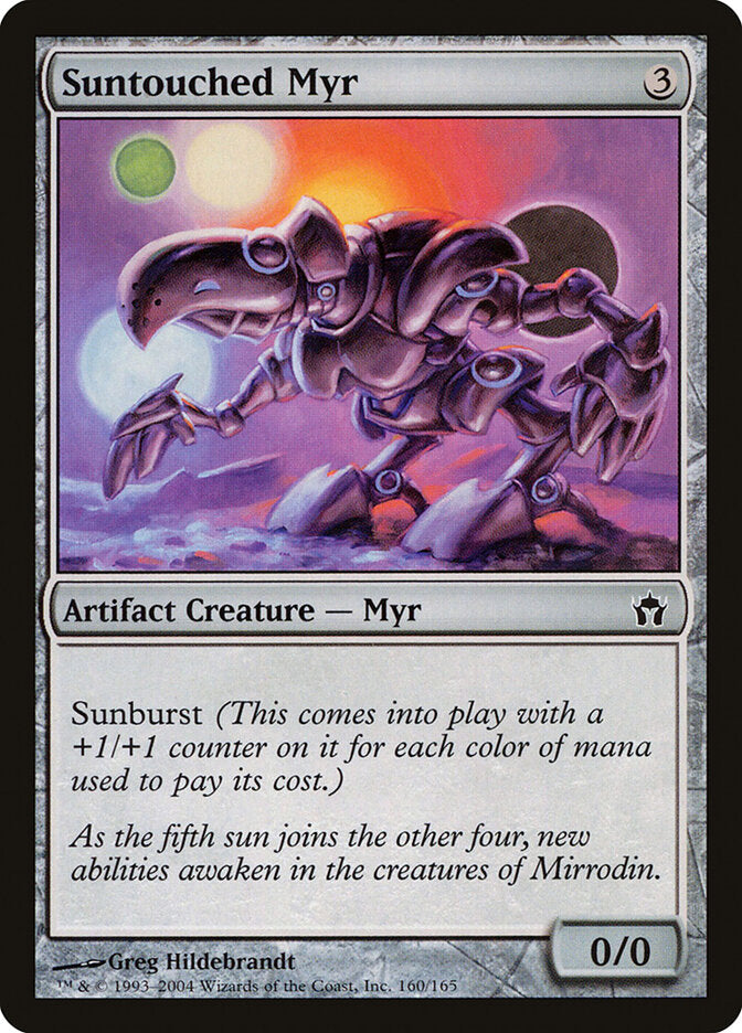 Myr Helio-tocado / Suntouched Myr - Magic: The Gathering - MoxLand
