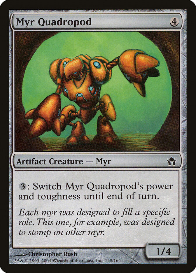 Myr Quadrópode / Myr Quadropod - Magic: The Gathering - MoxLand
