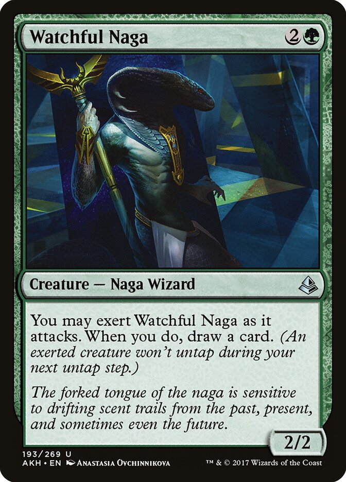 Naga Vigilante / Watchful Naga - Magic: The Gathering - MoxLand