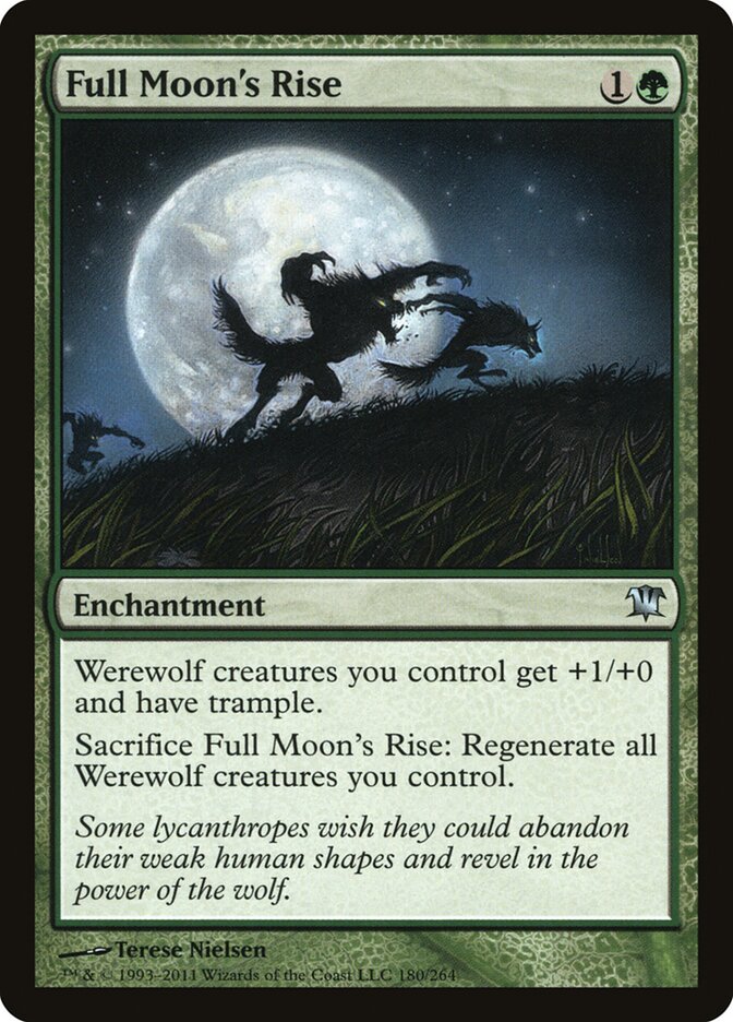 Nascer da Lua Cheia / Full Moon's Rise - Magic: The Gathering - MoxLand