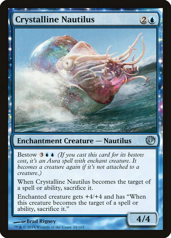 Náutilo Cristalino / Crystalline Nautilus - Magic: The Gathering - MoxLand