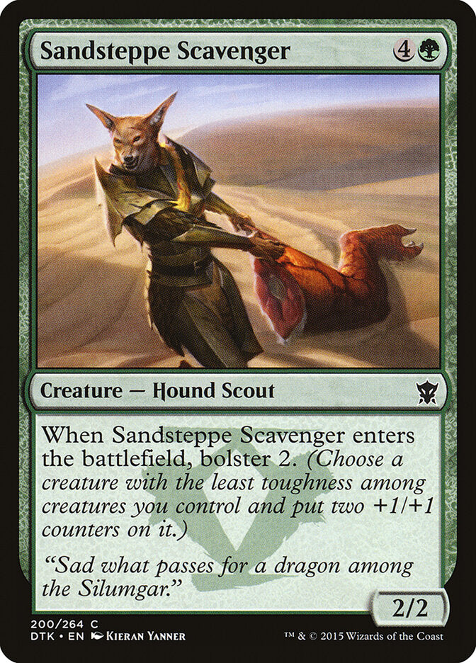Necrófago da Estepe Arenosa / Sandsteppe Scavenger - Magic: The Gathering - MoxLand