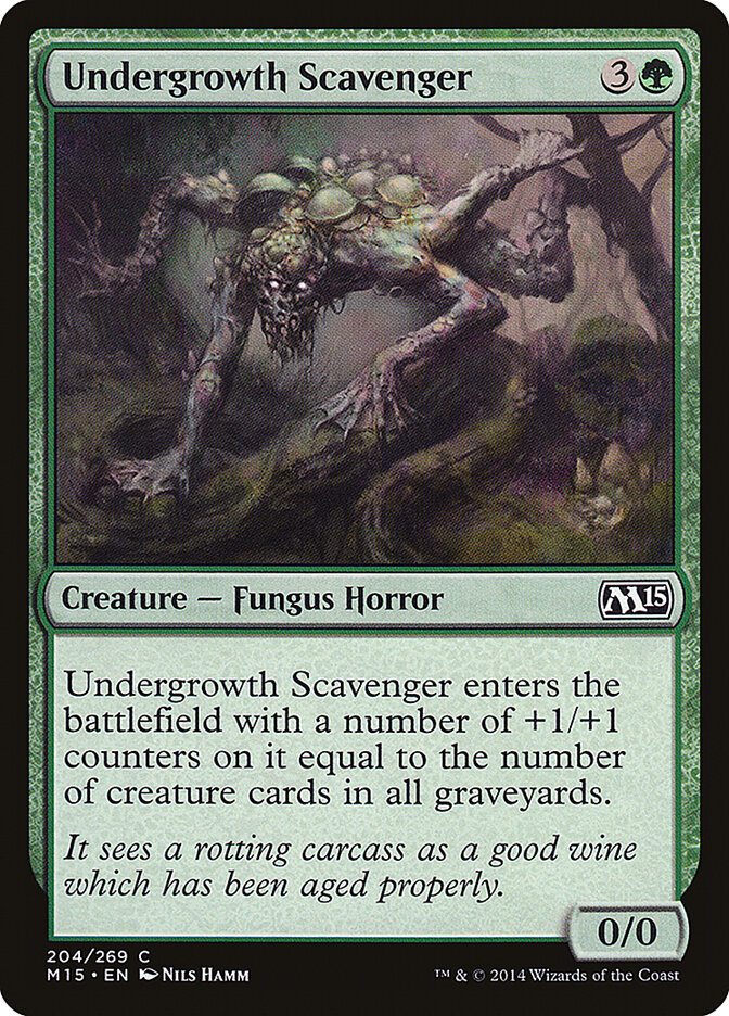 Necrófago da Submata / Undergrowth Scavenger - Magic: The Gathering - MoxLand