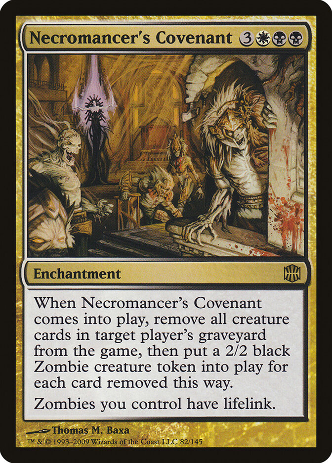 Pacto dos Necromantes / Necromancer's Covenant - Magic: The Gathering - MoxLand