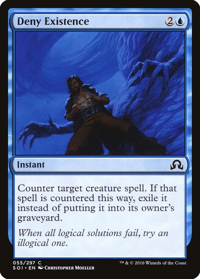 Negar a Existência / Deny Existence - Magic: The Gathering - MoxLand