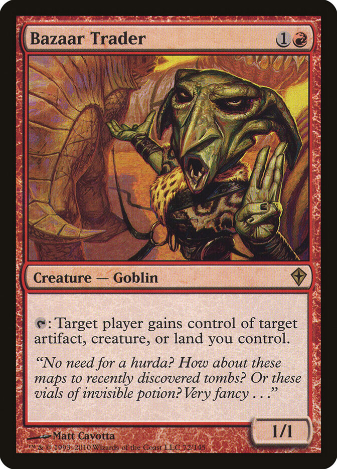 Negociante do Mercado / Bazaar Trader - Magic: The Gathering - MoxLand