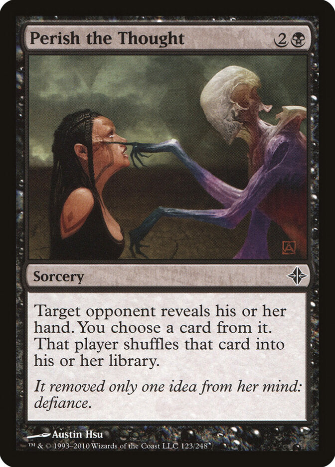 Nem Pense Nisso / Perish the Thought - Magic: The Gathering - MoxLand