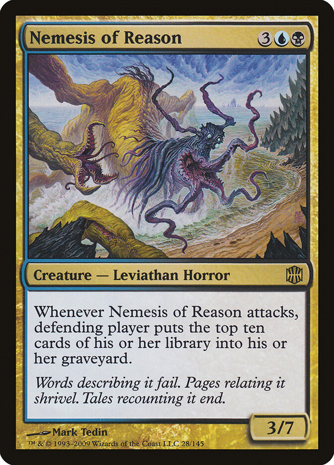 Nêmesis da Razão / Nemesis of Reason - Magic: The Gathering - MoxLand
