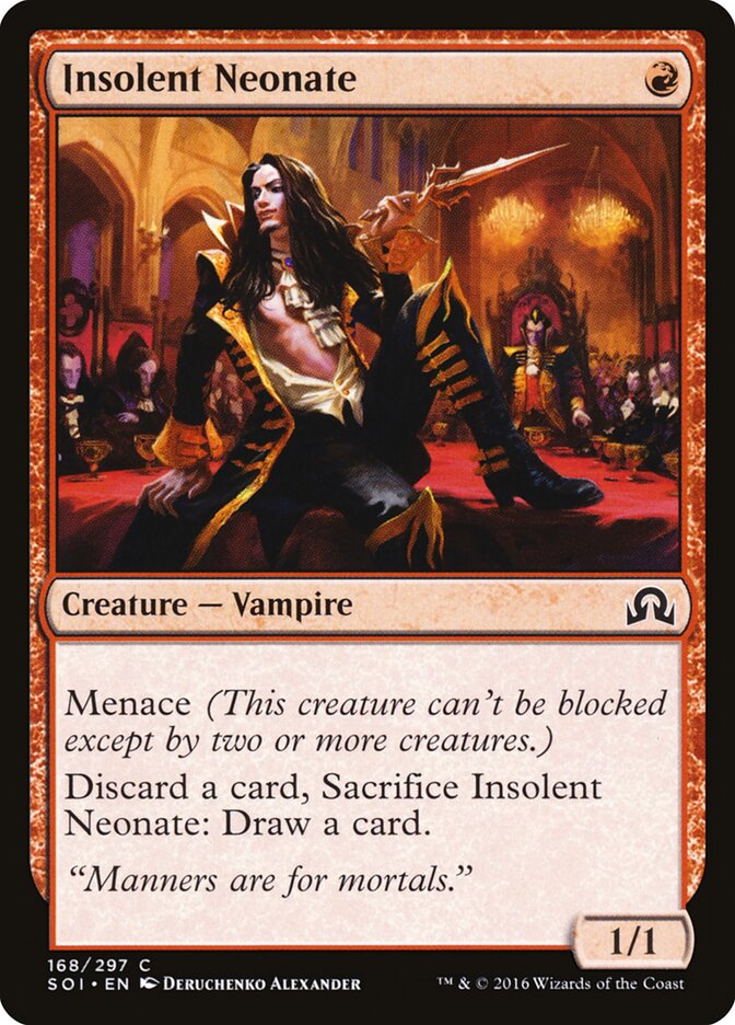 Neófito Insolente / Insolent Neonate - Magic: The Gathering - MoxLand