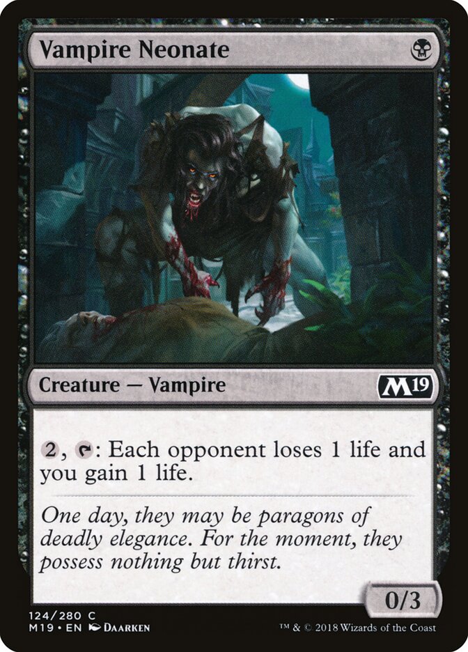 Neófito Vampiro / Vampire Neonate