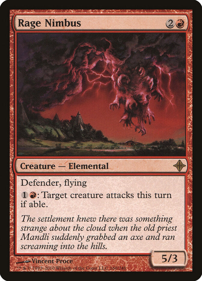 Nimbo da Cólera / Rage Nimbus - Magic: The Gathering - MoxLand
