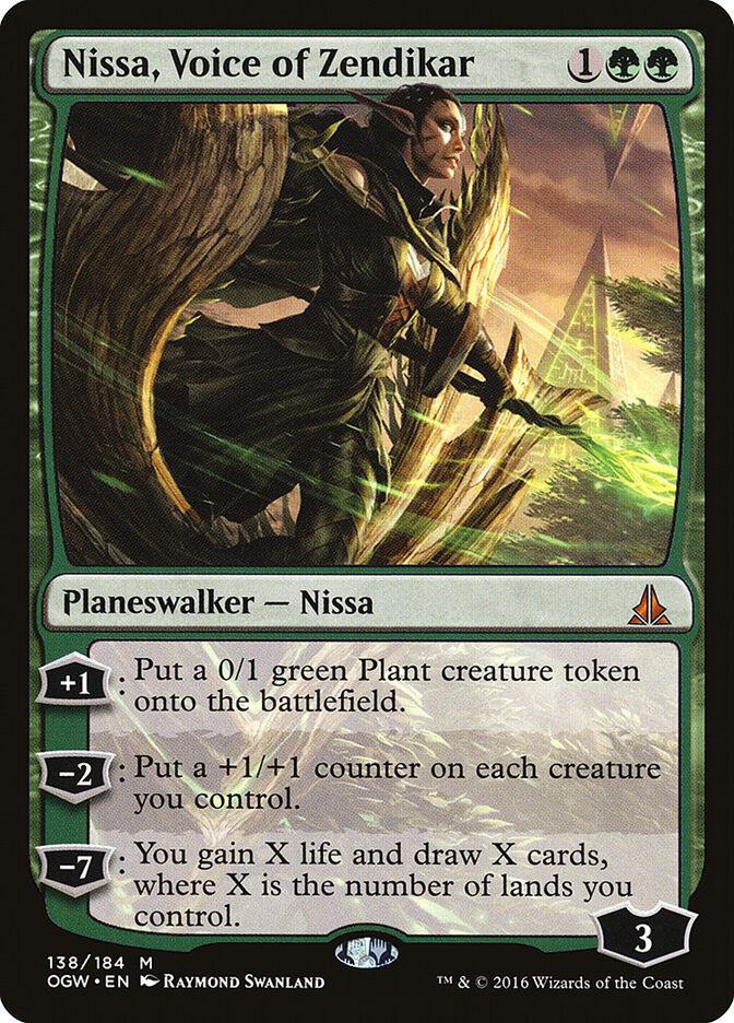 Nissa, Voz de Zendikar / Nissa, Voice of Zendikar - Magic: The Gathering - MoxLand