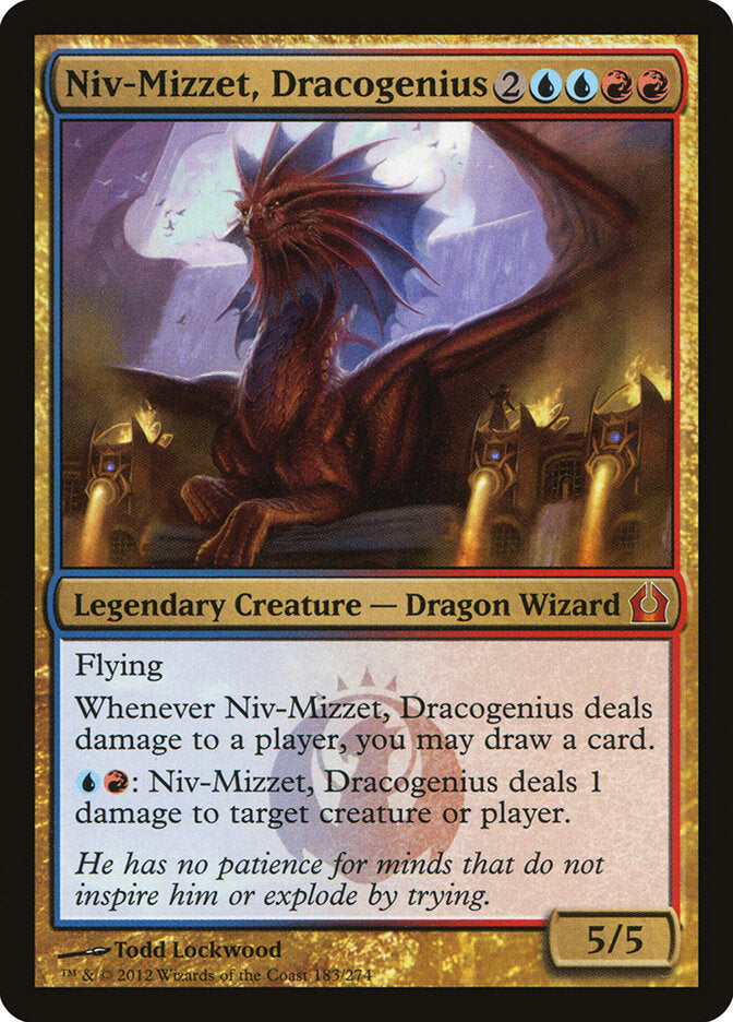Niv-Mizzet, Dracogênio / Niv-Mizzet, Dracogenius - Magic: The Gathering - MoxLand