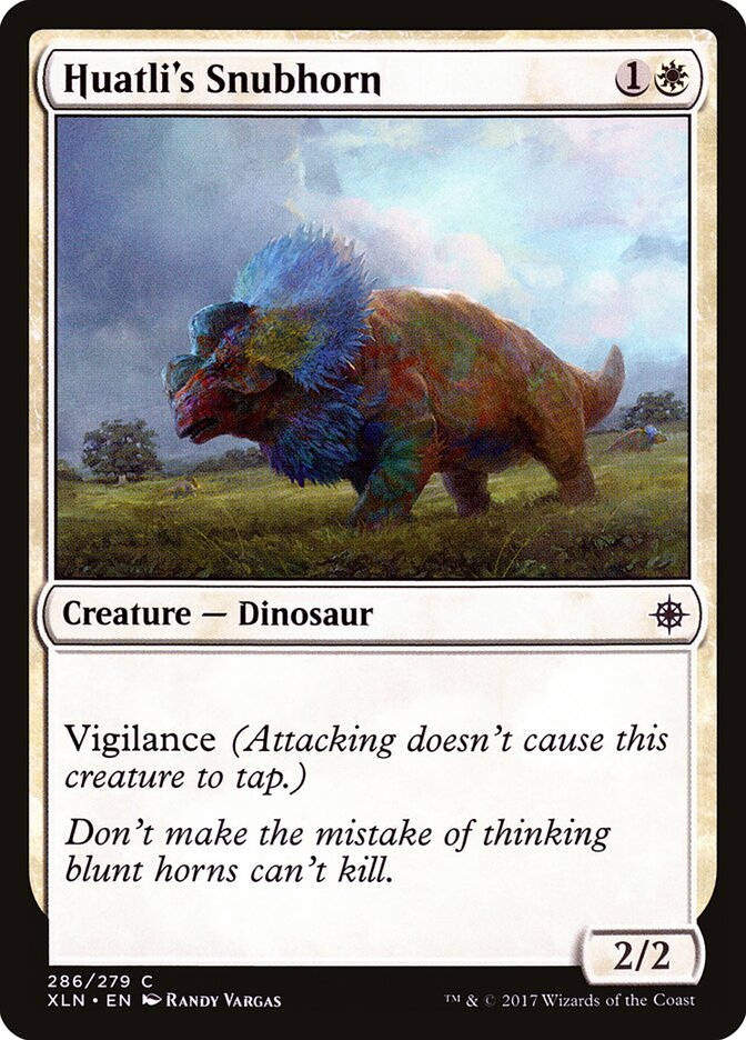 Nodocórneo de Huatli / Huatli's Snubhorn - Magic: The Gathering - MoxLand