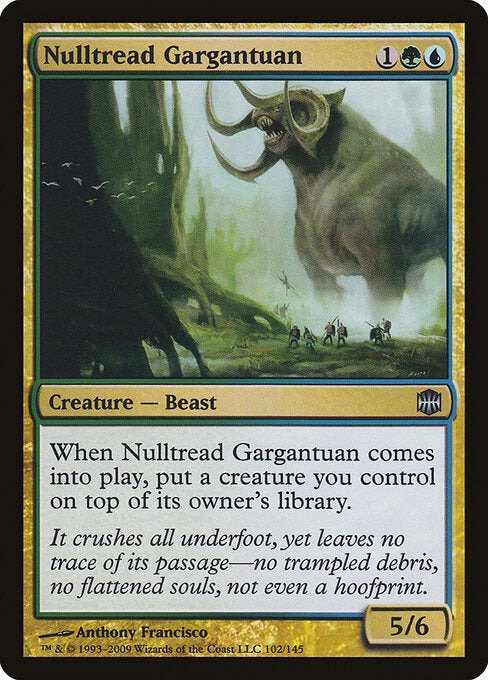 Gargantua da Pegada Invisível / Nulltread Gargantuan - Magic: The Gathering - MoxLand