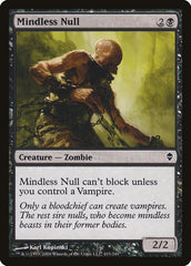 Nulo Descerebrado / Mindless Null