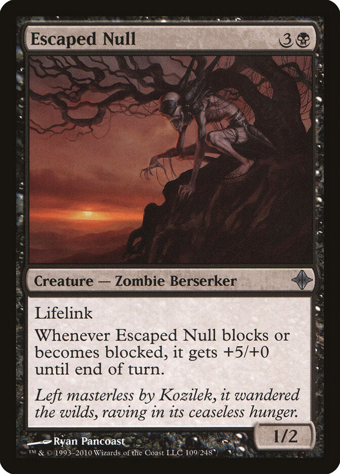 Nulo Foragido / Escaped Null - Magic: The Gathering - MoxLand