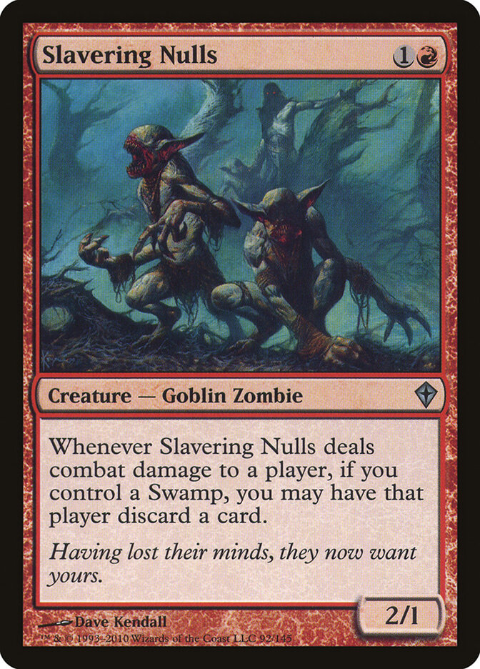 Nulos Sedentos / Slavering Nulls - Magic: The Gathering - MoxLand