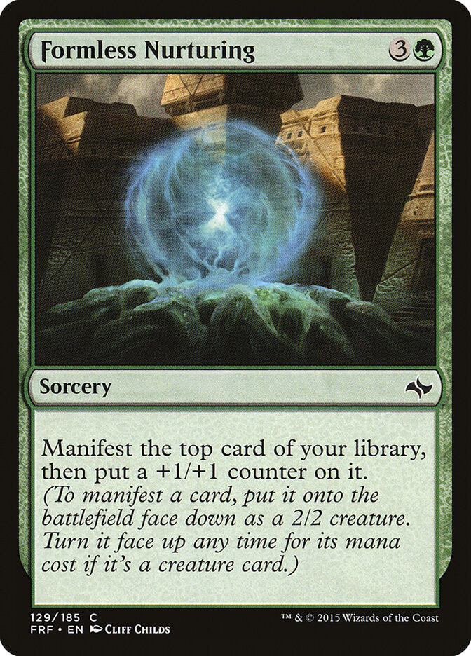 Nutrição Desforme / Formless Nurturing - Magic: The Gathering - MoxLand
