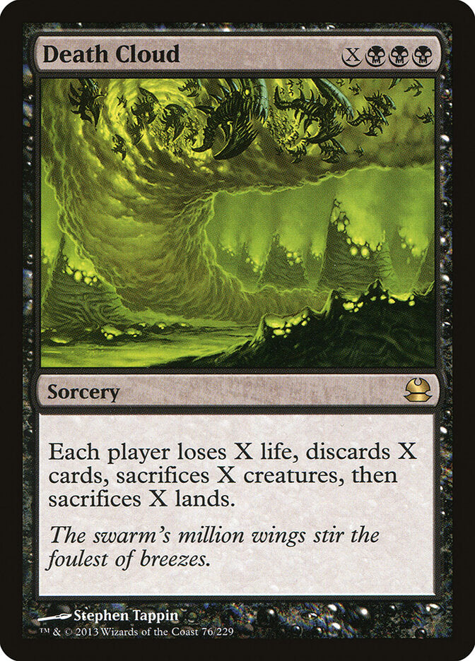 Nuvem Mortal / Death Cloud - Magic: The Gathering - MoxLand