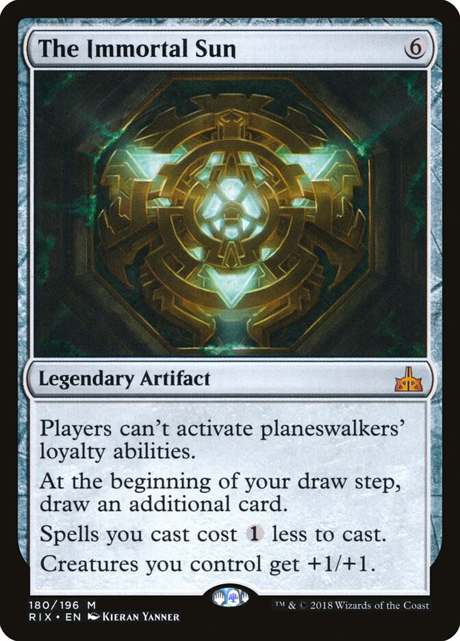 O Sol Imortal / The Immortal Sun - Magic: The Gathering - MoxLand