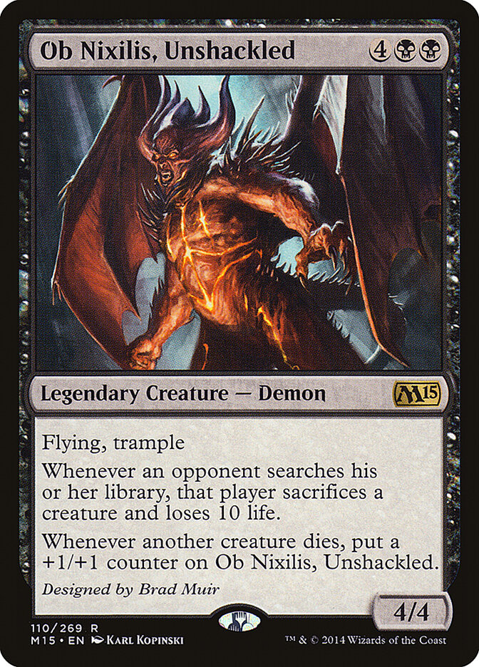 Ob Nixilis, Libertado / Ob Nixilis, Unshackled - Magic: The Gathering - MoxLand