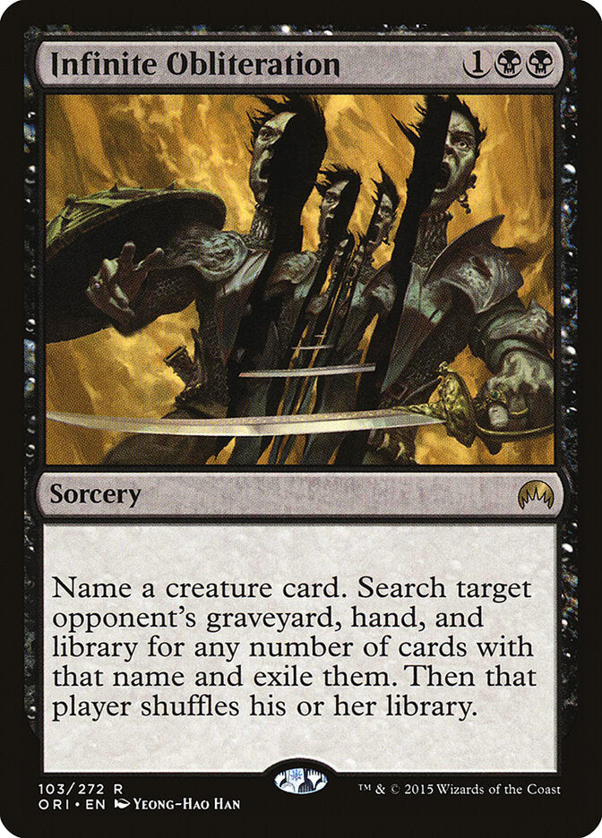 Obliteração Infinita / Infinite Obliteration - Magic: The Gathering - MoxLand