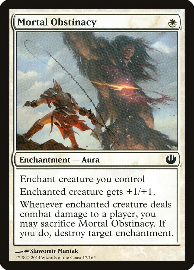 Obstinação dos Mortais / Mortal Obstinacy - Magic: The Gathering - MoxLand