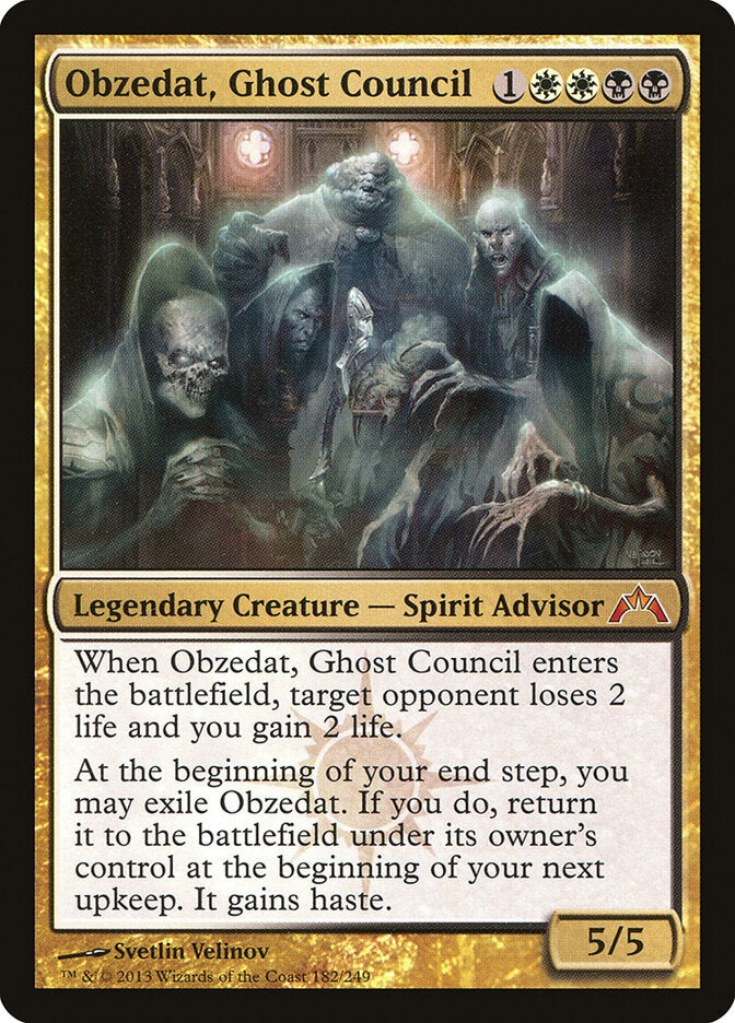 Obzedat, Conselho Fantasma / Obzedat, Ghost Council - Magic: The Gathering - MoxLand
