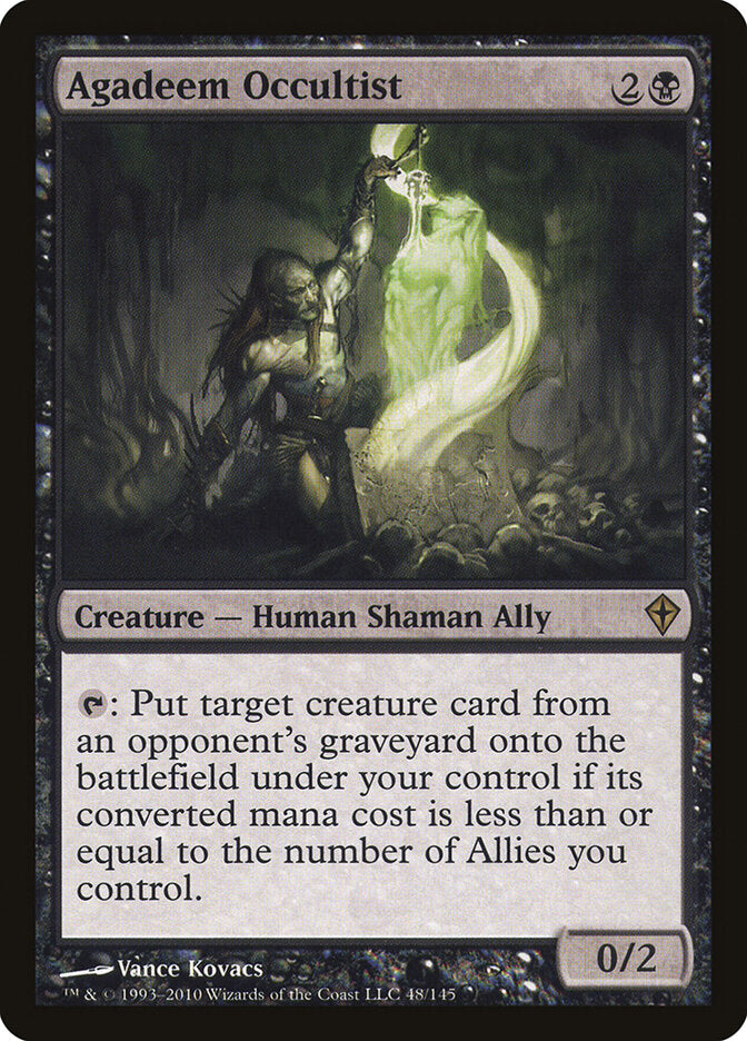 Ocultista de Agadeem / Agadeem Occultist - Magic: The Gathering - MoxLand