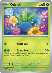Oddish - Pokémon TCG - MoxLand