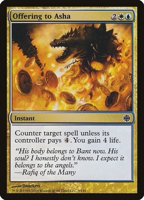 Oferenda a Asha / Offering to Asha - Magic: The Gathering - MoxLand
