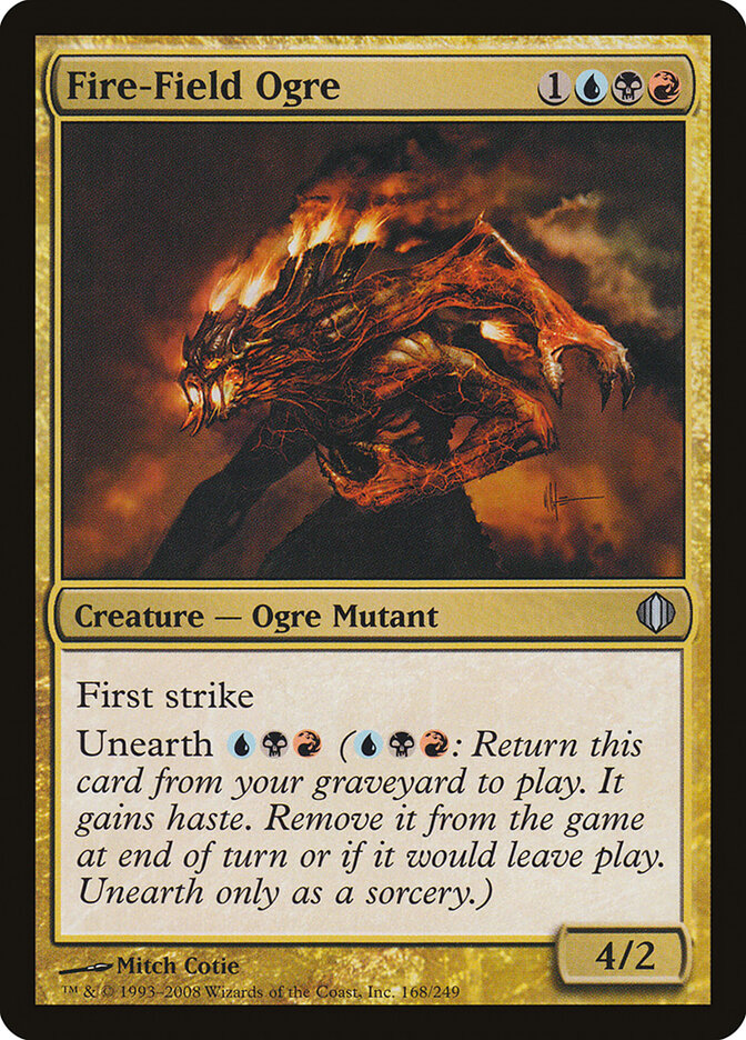 Ogre Campo de Fogo / Fire-Field Ogre - Magic: The Gathering - MoxLand