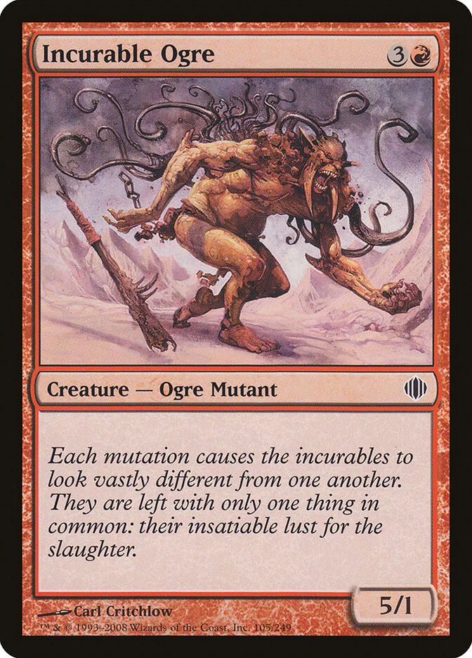Ogre Incurável / Incurable Ogre - Magic: The Gathering - MoxLand