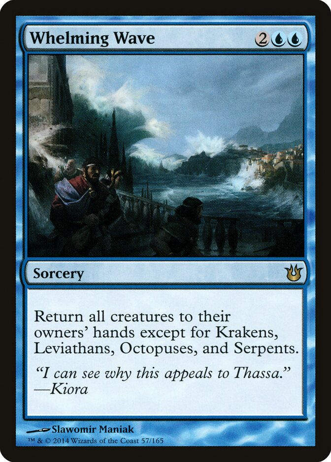 Onda Imersora / Whelming Wave - Magic: The Gathering - MoxLand