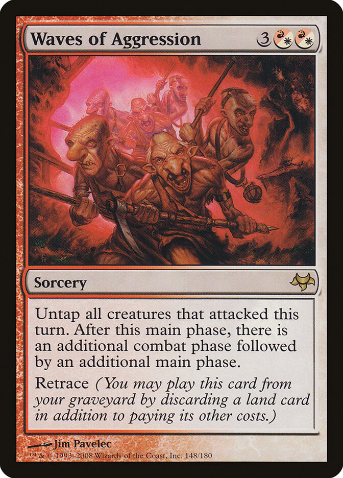 Ondas de Agressão / Waves of Aggression - Magic: The Gathering - MoxLand
