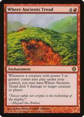 Onde Marcham os Anciãos / Where Ancients Tread - Magic: The Gathering - MoxLand