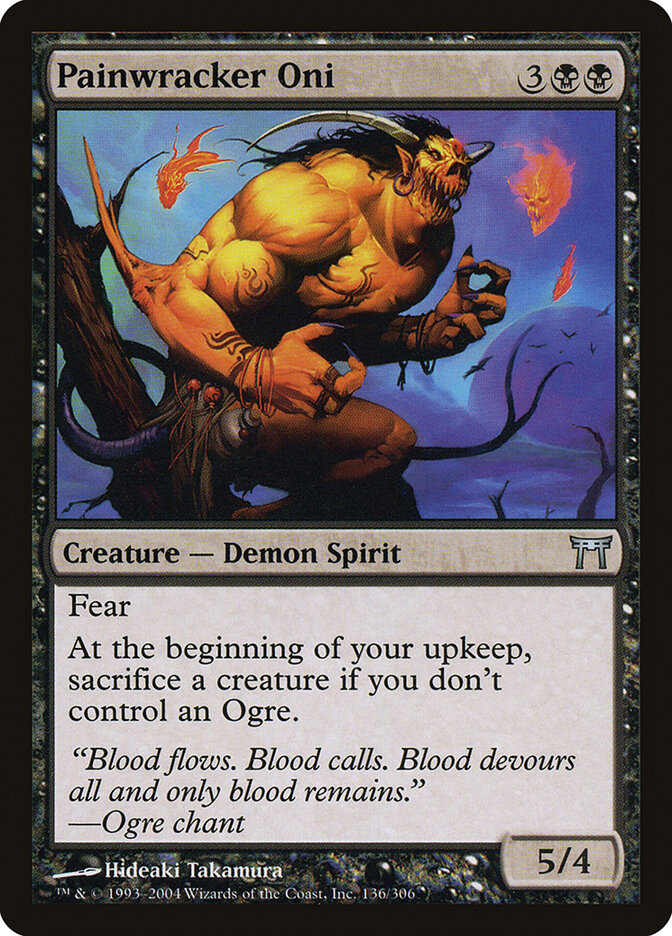 Oni Lancina-Dor / Painwracker Oni - Magic: The Gathering - MoxLand