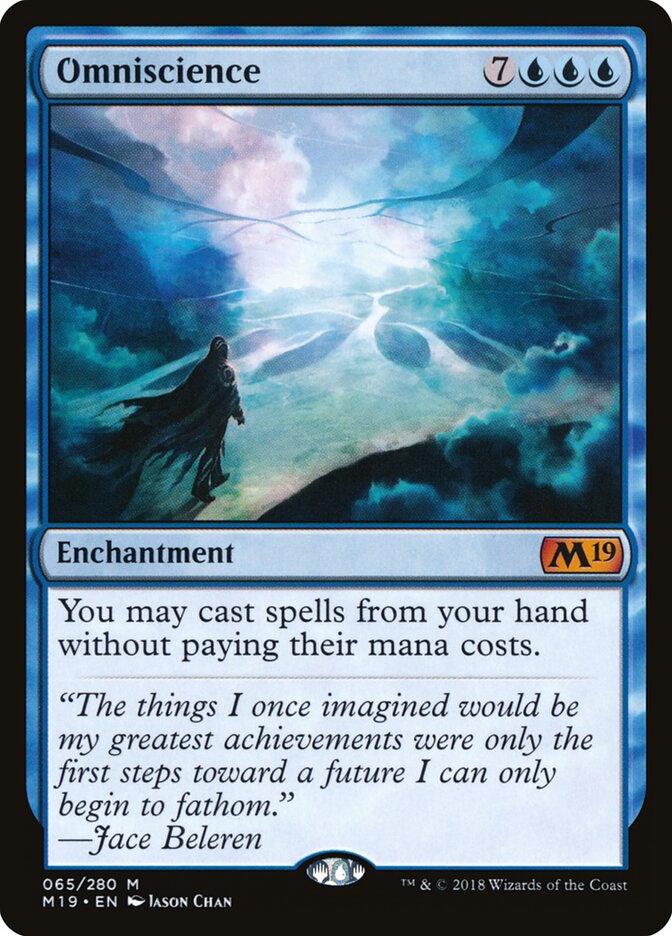Onisciência / Omniscience - Magic: The Gathering - MoxLand