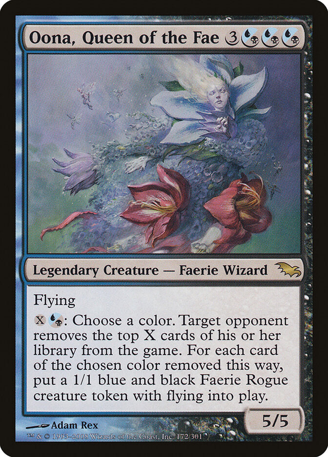 Oona, Rainha das Fadinas / Oona, Queen of the Fae - Magic: The Gathering - MoxLand