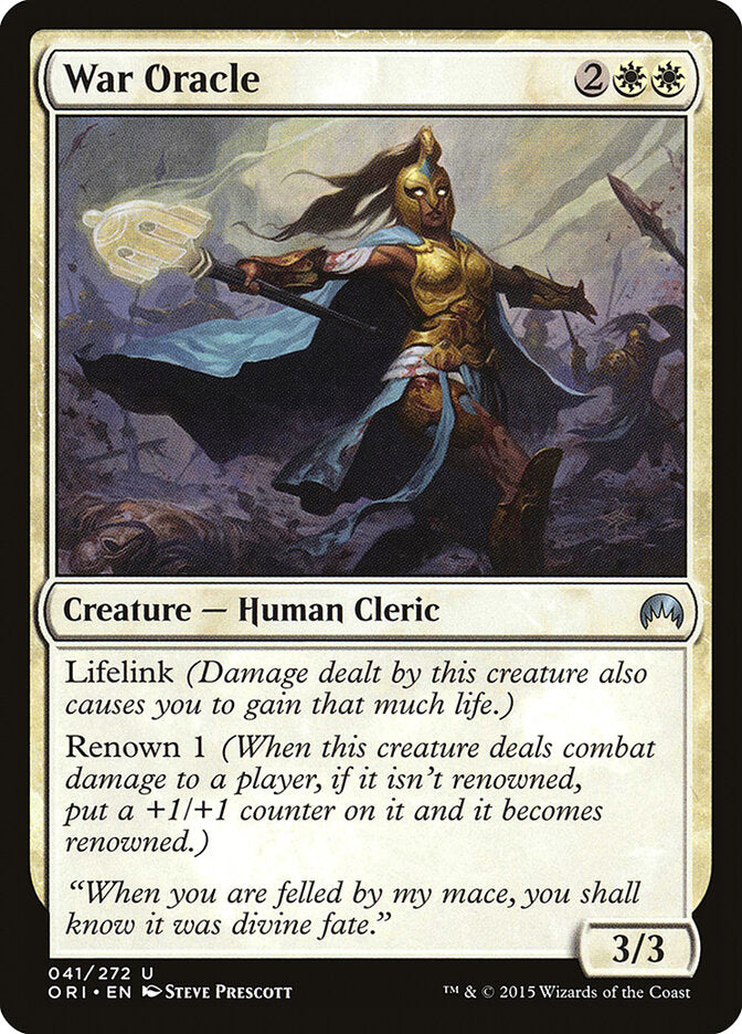 Oráculo da Guerra / War Oracle - Magic: The Gathering - MoxLand
