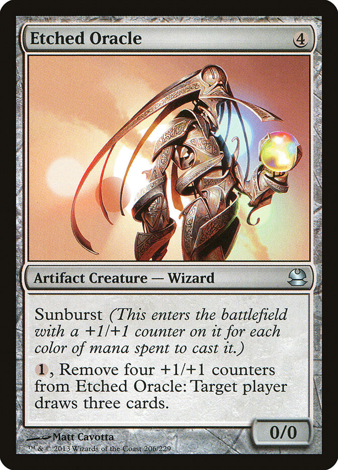 Oráculo Daguerreotipado / Etched Oracle - Magic: The Gathering - MoxLand
